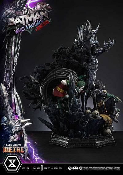 DC Comics Museum Masterline Statue 1/3 Dark Nights: Death Metal The Batman Who Laughs & Robin King DX Bonus 85 cm
