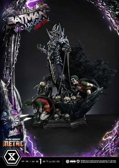 DC Comics Museum Masterline Statue 1/3 Dark Nights: Death Metal The Batman Who Laughs & Robin King DX Bonus 85 cm