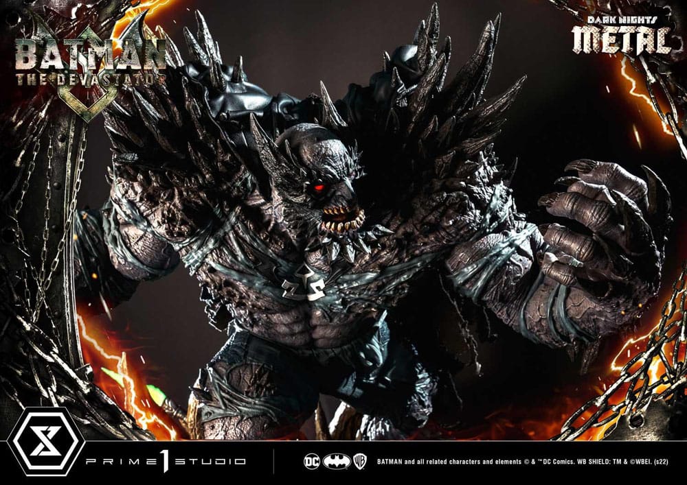 Dark Knights: Metal Statue 1/3 The Devastator Regular Version 98 cm