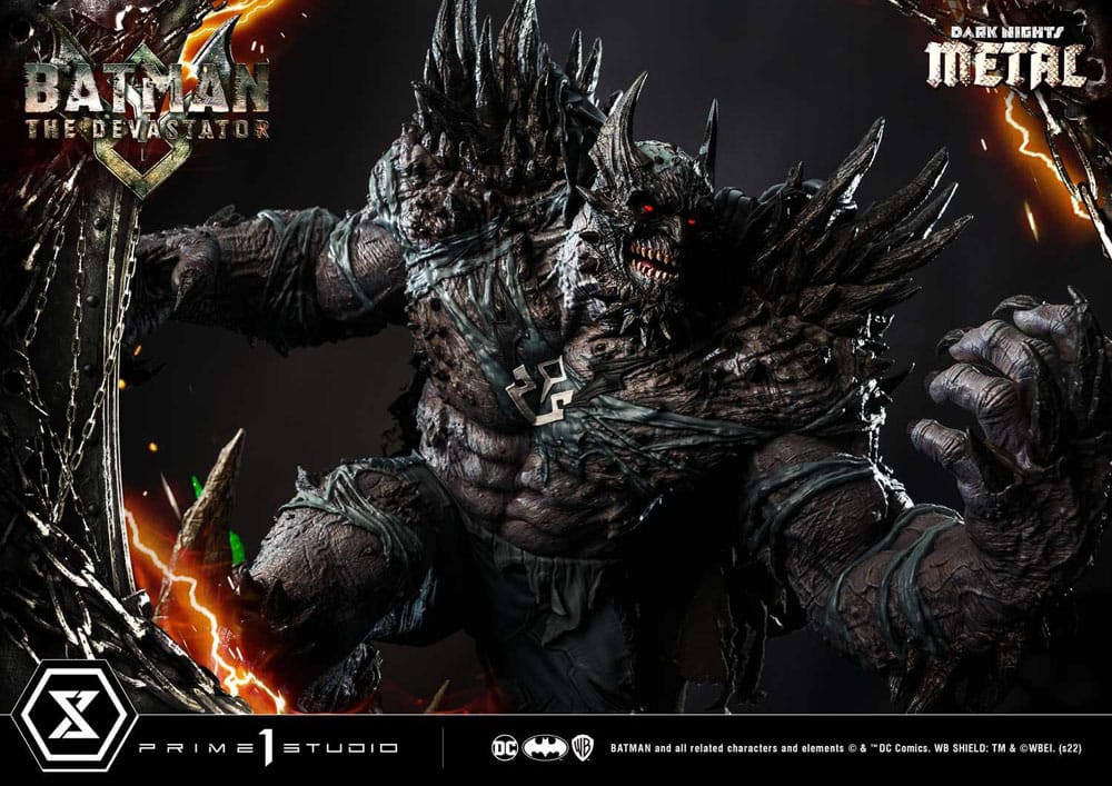 Dark Knights: Metal Statue 1/3 The Devastator Regular Version 98 cm