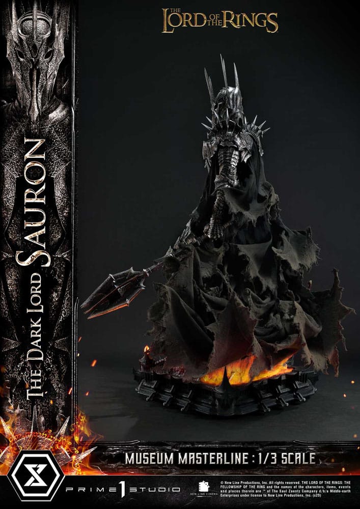 Lord of the Rings Museum Masterline Series Statue 1/3 The Dark Lord Sauron 117 cm