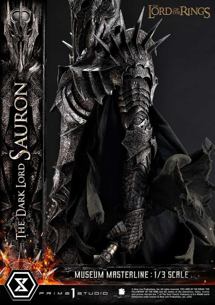 Lord of the Rings Museum Masterline Series Statue 1/3 The Dark Lord Sauron 117 cm