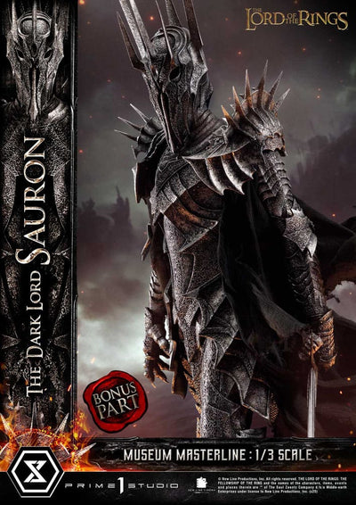 Lord of the Rings Museum Masterline Series Statue 1/3 The Dark Lord Sauron Bonus Version 117 cm