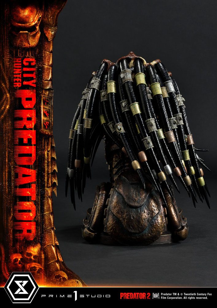 Predator 2 Museum Masterline Statue 1/3 City Hunter Predator 105 cm