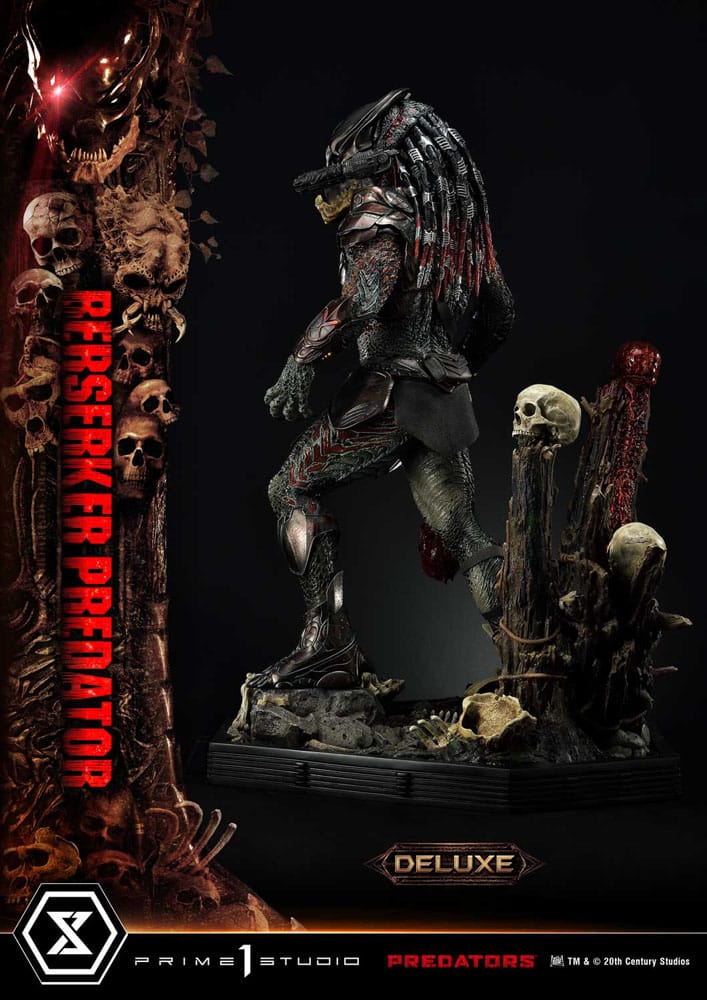 Predators Statue Berserker Predator Deluxe Version 100 cm