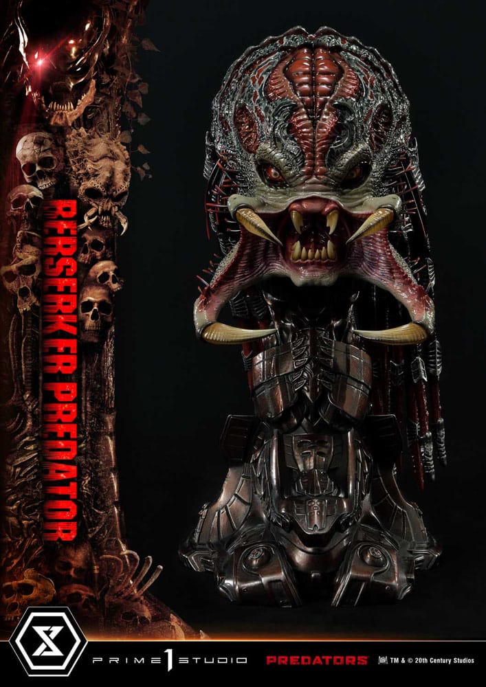 Predators Statue Berserker Predator Deluxe Version 100 cm
