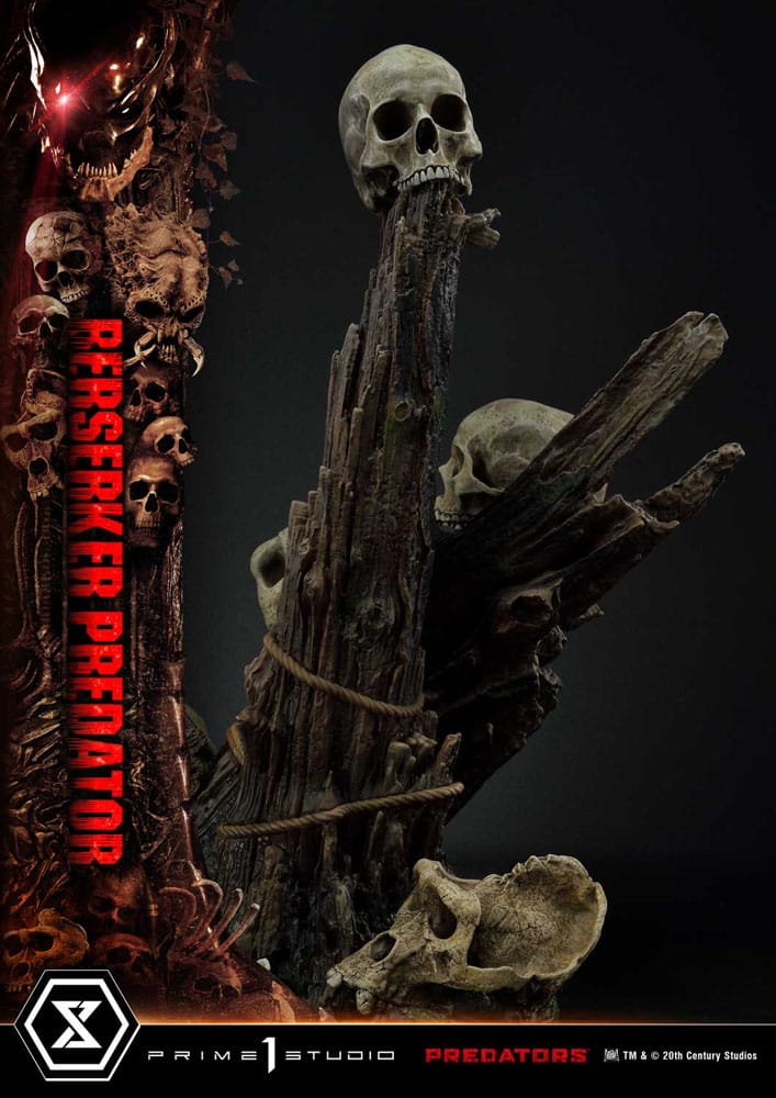 Predators Statue Berserker Predator Deluxe Version 100 cm