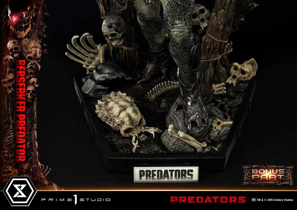 Predators Statue Berserker Predator Deluxe Bonus Version 100 cm