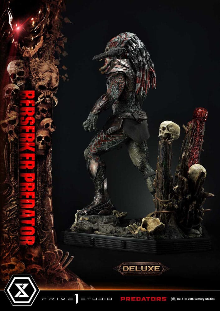 Predators Statue Berserker Predator Deluxe Bonus Version 100 cm