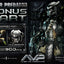 The Alien vs. Predator Museum Masterline Series Statue 1/3 Scar Predator Deluxe Bonus Version 93 cm