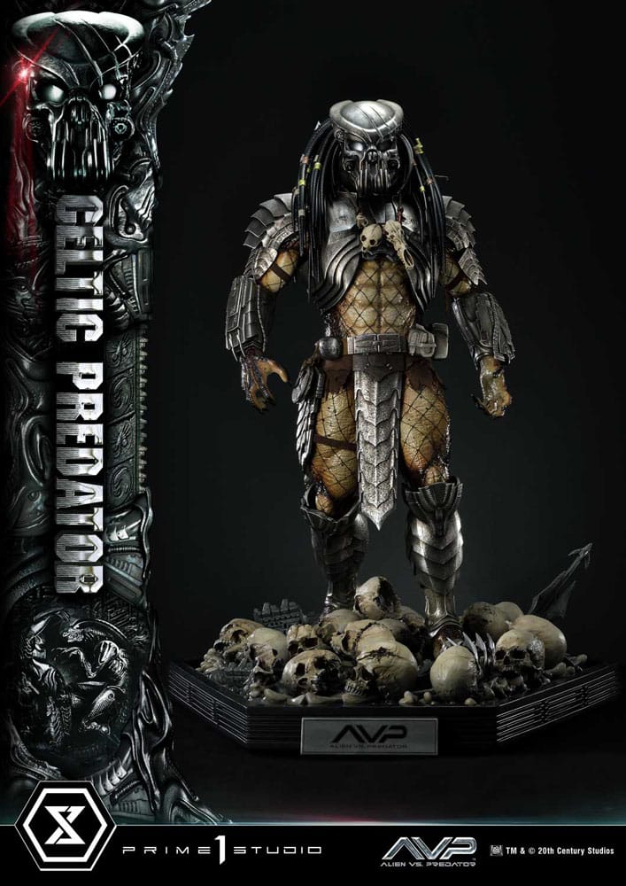 The Alien vs. Predator Museum Masterline Series Statue 1/3 Celtic Predator 95 cm