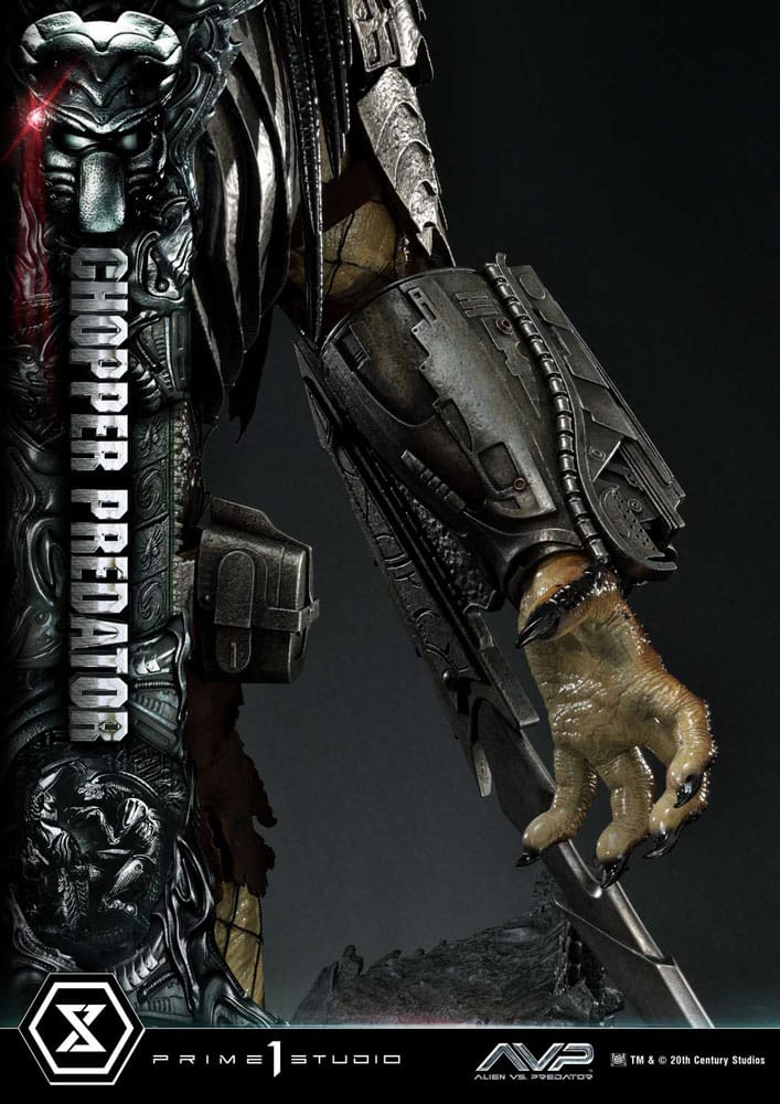 The Alien vs. Predator Museum Masterline Series Statue 1/3 Chopper Predator 103 cm