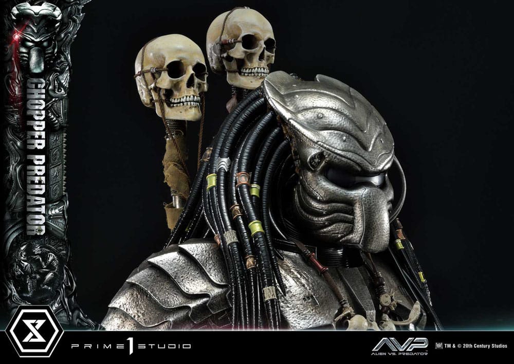 The Alien vs. Predator Museum Masterline Series Statue 1/3 Chopper Predator 103 cm