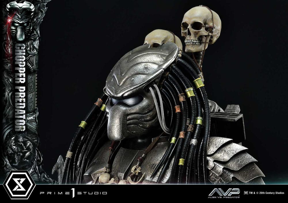 The Alien vs. Predator Museum Masterline Series Statue 1/3 Chopper Predator 103 cm