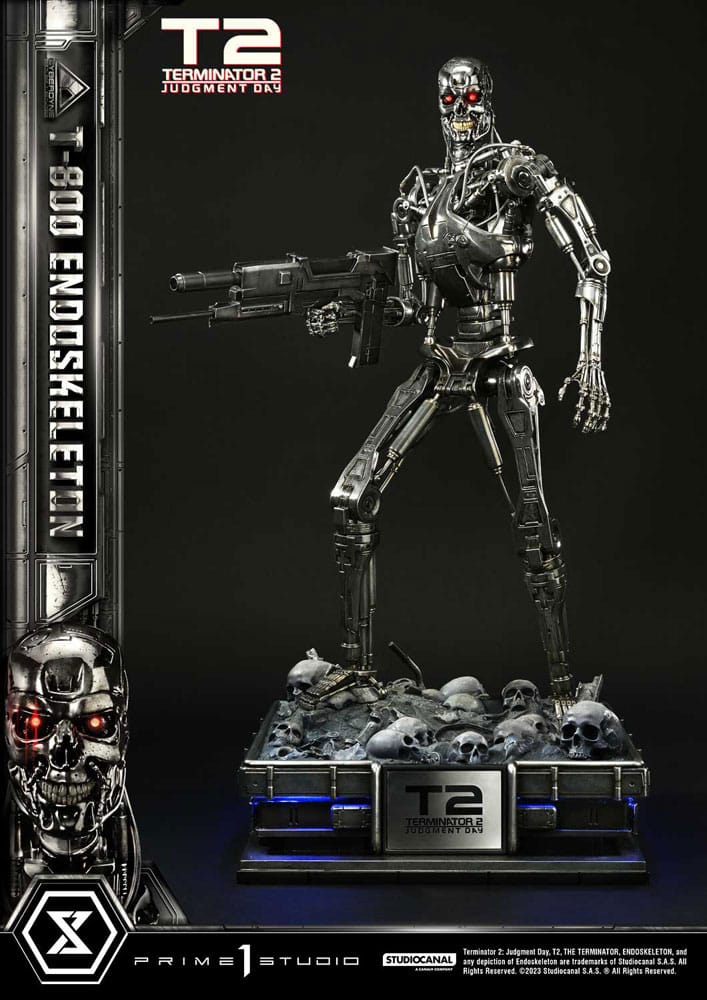 Terminator 2 Museum Masterline Series Statue 1/3 Judgment Day T800 Endoskeleton 74 cm