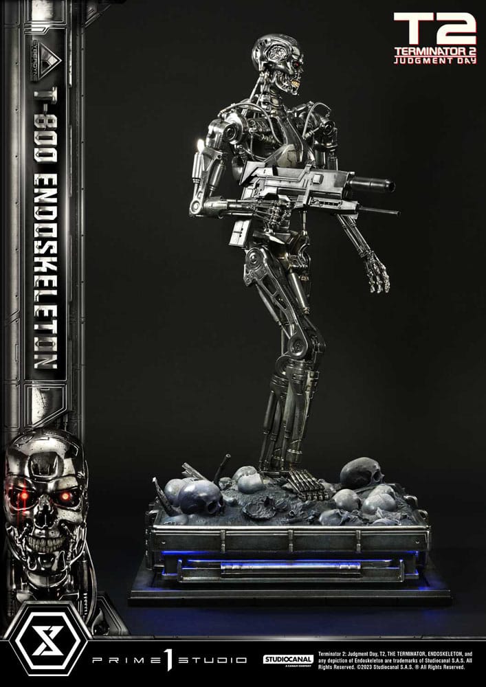 Terminator 2 Museum Masterline Series Statue 1/3 Judgment Day T800 Endoskeleton 74 cm