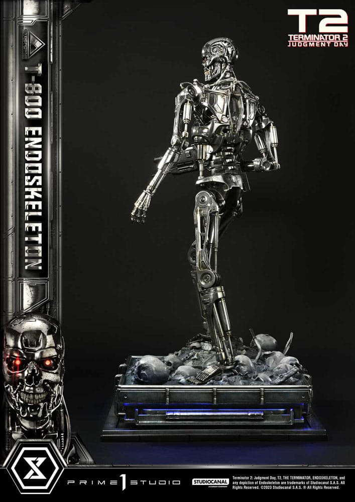 Terminator 2 Museum Masterline Series Statue 1/3 Judgment Day T800 Endoskeleton 74 cm