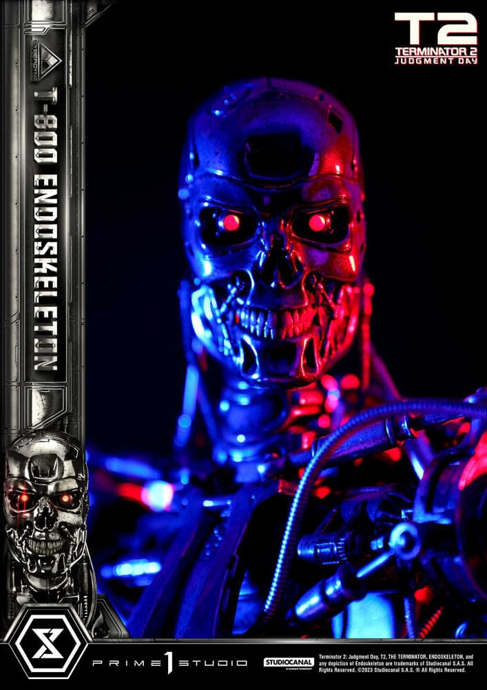 Terminator 2 Museum Masterline Series Statue 1/3 Judgment Day T800 Endoskeleton 74 cm