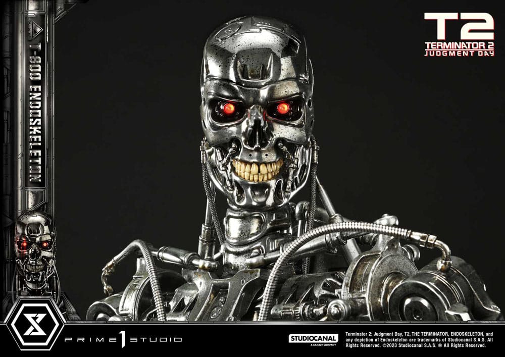 Terminator 2 Museum Masterline Series Statue 1/3 Judgment Day T800 Endoskeleton 74 cm