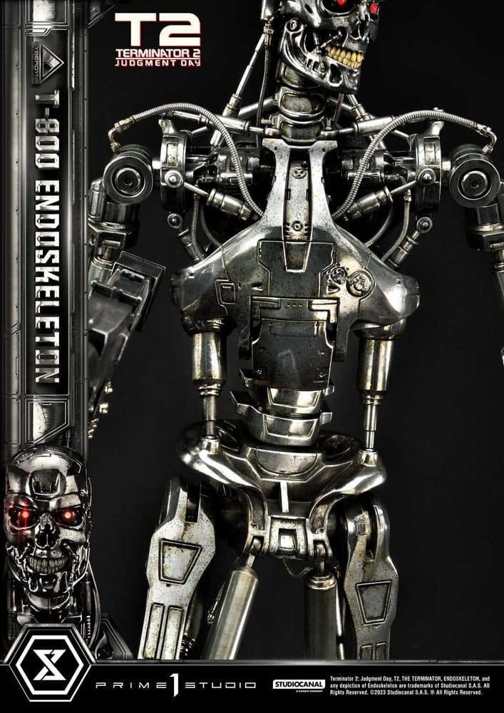 Terminator 2 Museum Masterline Series Statue 1/3 Judgment Day T800 Endoskeleton 74 cm