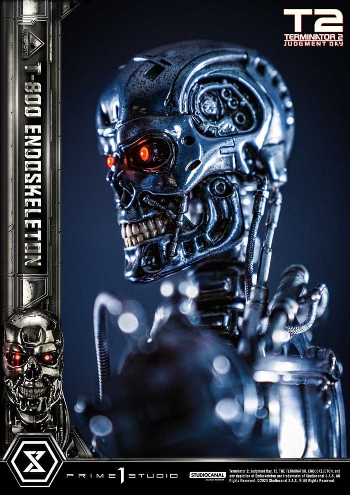 Terminator 2 Museum Masterline Series Statue 1/3 Judgment Day T800 Endoskeleton 74 cm