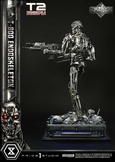 Terminator 2 Museum Masterline Series Statue 1/3 Judgment Day T800 Endoskeleton Deluxe Version 74 cm