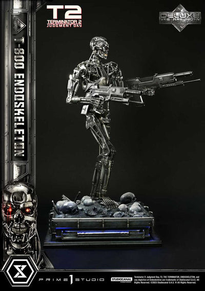 Terminator 2 Museum Masterline Series Statue 1/3 Judgment Day T800 Endoskeleton Deluxe Bonus Version 74 cm