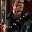 Terminator 2 Museum Masterline Series Statue 1/3 T-800 Final Battle Deluxe Bonus Version 75 cm