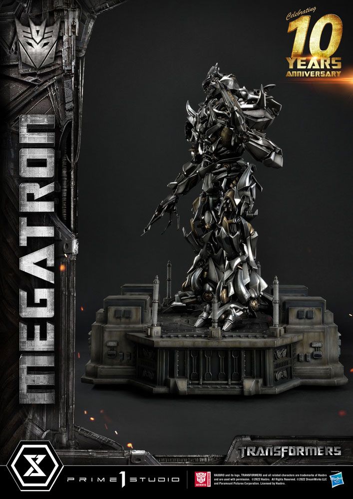 Transformers Museum Masterline Statue Megatron Deluxe Bonus Version 84 cm