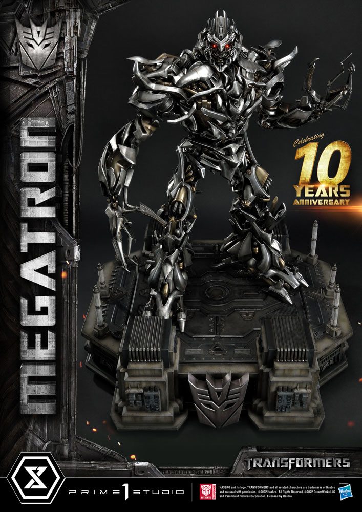 Transformers Museum Masterline Statue Megatron Deluxe Bonus Version 84 cm