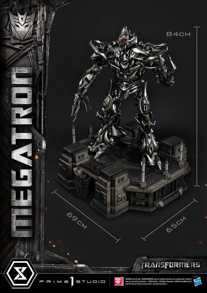 Transformers Museum Masterline Statue Megatron Deluxe Bonus Version 84 cm