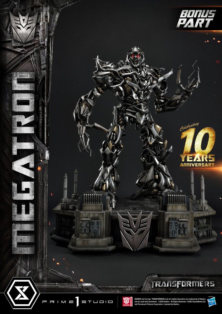 Transformers Museum Masterline Statue Megatron Deluxe Bonus Version 84 cm