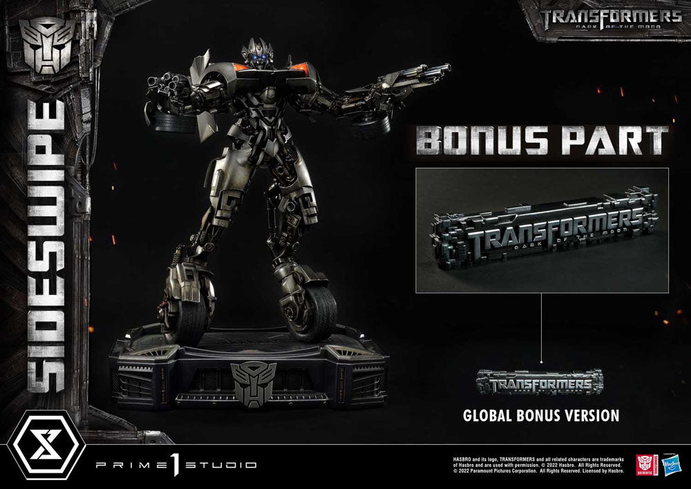 Transformers: Dark of the Moon Polystone Statue Sideswipe Deluxe Bonus Version 57 cm