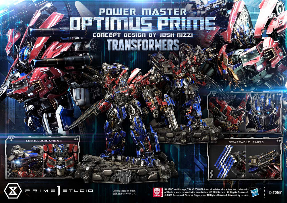 Transformers Museum Masterline Statue Powermaster Optimus Prime Concept by Josh Nizzi 95 cm