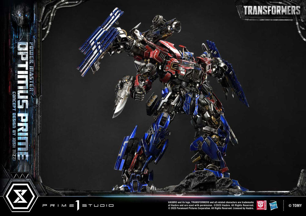 Transformers Museum Masterline Statue Powermaster Optimus Prime Concept by Josh Nizzi 95 cm