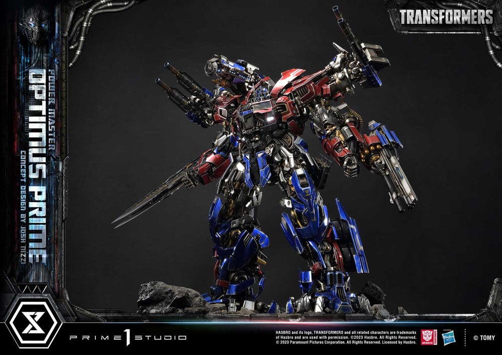 Transformers Museum Masterline Statue Powermaster Optimus Prime Concept by Josh Nizzi 95 cm