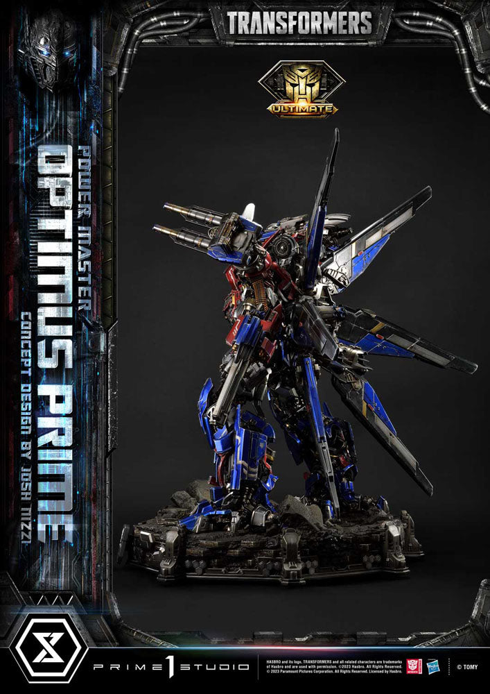 Transformers Museum Masterline Statue Powermaster Optimus Prime Concept by Josh Nizzi Ultimate Version 99 cm