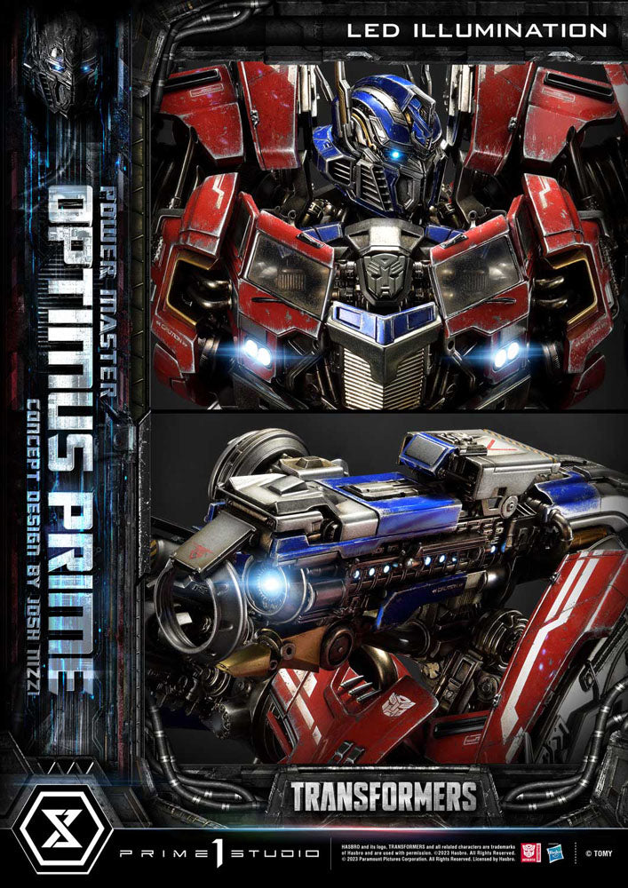 Transformers Museum Masterline Statue Powermaster Optimus Prime Concept by Josh Nizzi Ultimate Version 99 cm