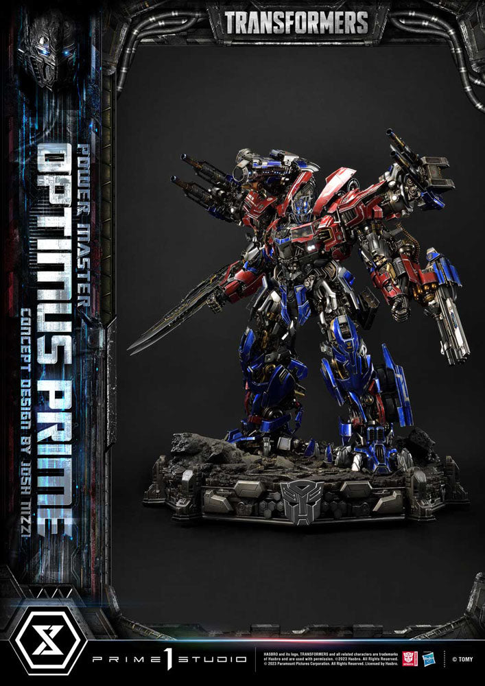 Transformers Museum Masterline Statue Powermaster Optimus Prime Concept by Josh Nizzi Ultimate Version 99 cm