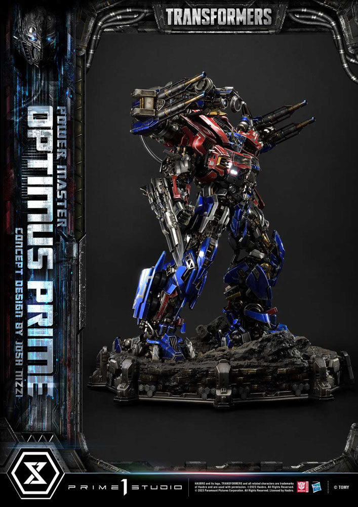 Transformers Museum Masterline Statue Powermaster Optimus Prime Concept by Josh Nizzi Ultimate Version 99 cm