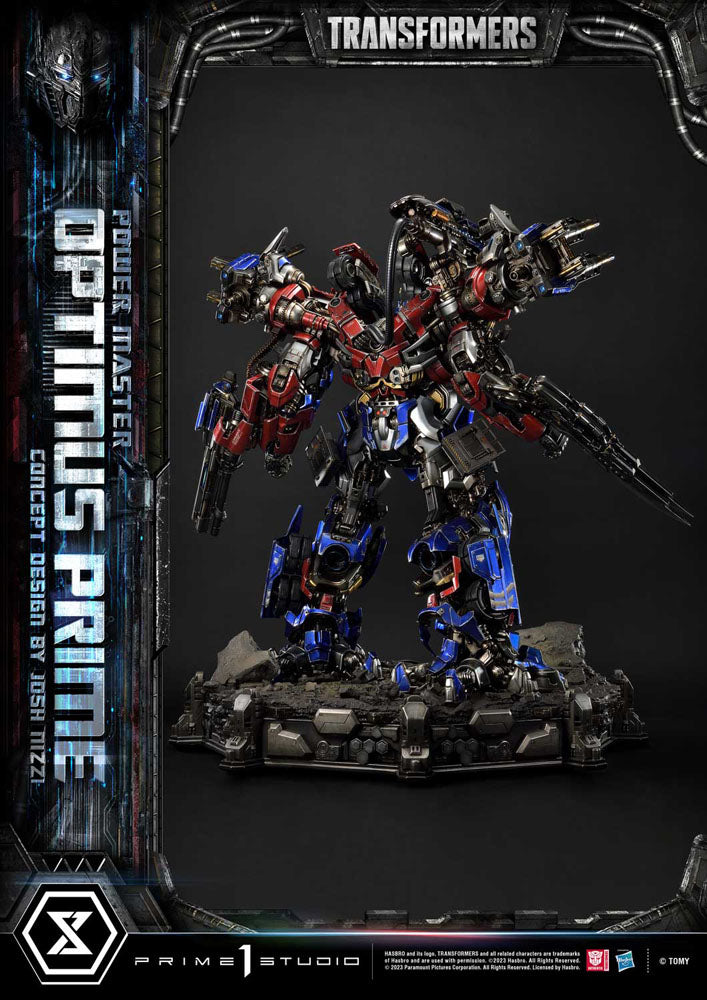 Transformers Museum Masterline Statue Powermaster Optimus Prime Concept by Josh Nizzi Ultimate Version 99 cm