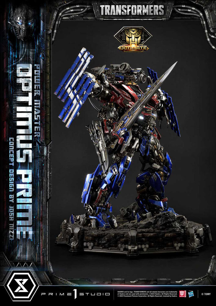 Transformers Museum Masterline Statue Powermaster Optimus Prime Concept by Josh Nizzi Ultimate Version 99 cm