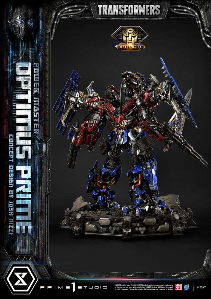 Transformers Museum Masterline Statue Powermaster Optimus Prime Concept by Josh Nizzi Ultimate Version 99 cm