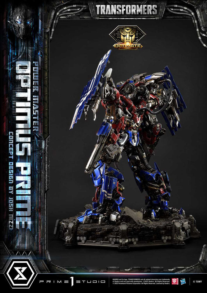 Transformers Museum Masterline Statue Powermaster Optimus Prime Concept by Josh Nizzi Ultimate Version 99 cm