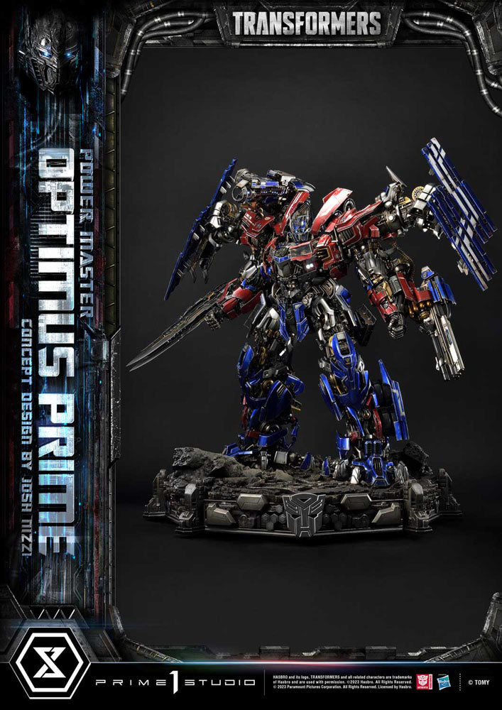 Transformers Museum Masterline Statue Powermaster Optimus Prime Concept by Josh Nizzi Ultimate Version 99 cm