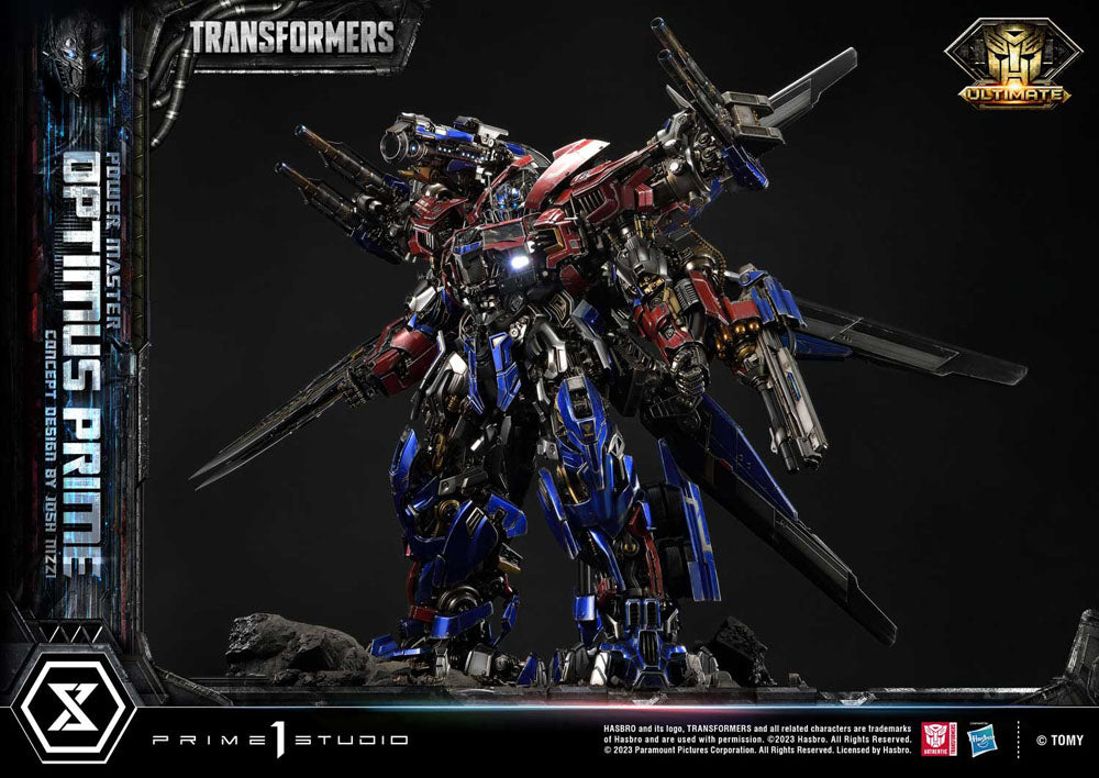 Transformers Museum Masterline Statue Powermaster Optimus Prime Concept by Josh Nizzi Ultimate Version 99 cm