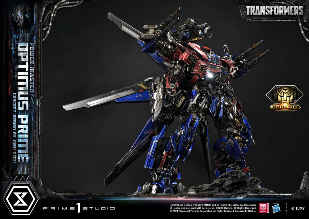 Transformers Museum Masterline Statue Powermaster Optimus Prime Concept by Josh Nizzi Ultimate Version 99 cm