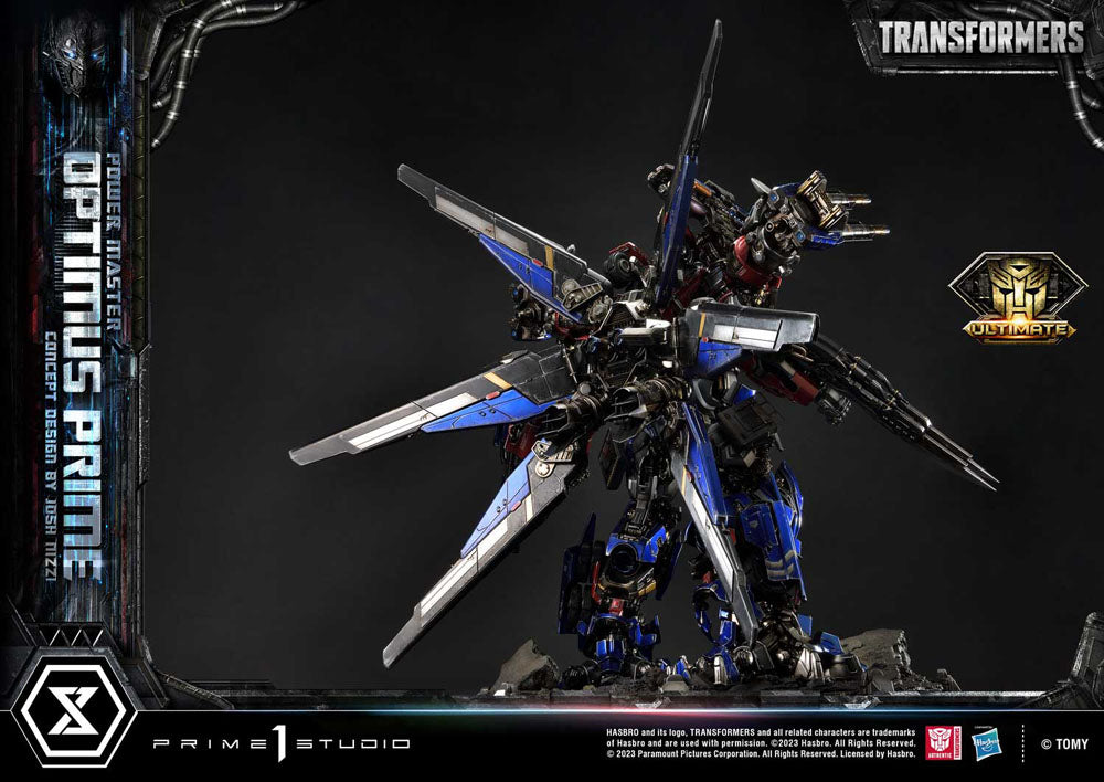 Transformers Museum Masterline Statue Powermaster Optimus Prime Concept by Josh Nizzi Ultimate Version 99 cm