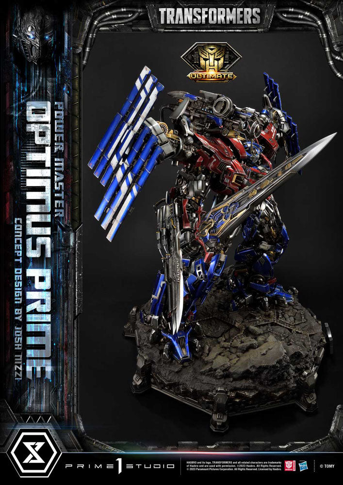 Transformers Museum Masterline Statue Powermaster Optimus Prime Concept by Josh Nizzi Ultimate Bonus Version 99 cm
