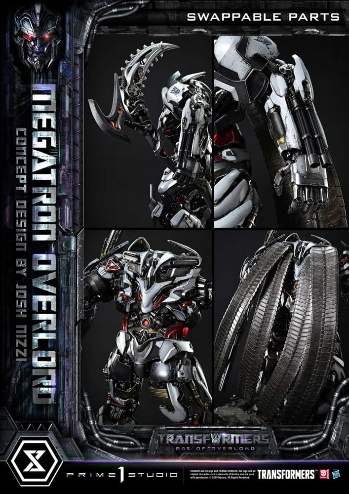 Transformers Generations I Museum Masterline Statue Megatron Overlord (Design by Josh Nizzi) Bonus Version 89 cm